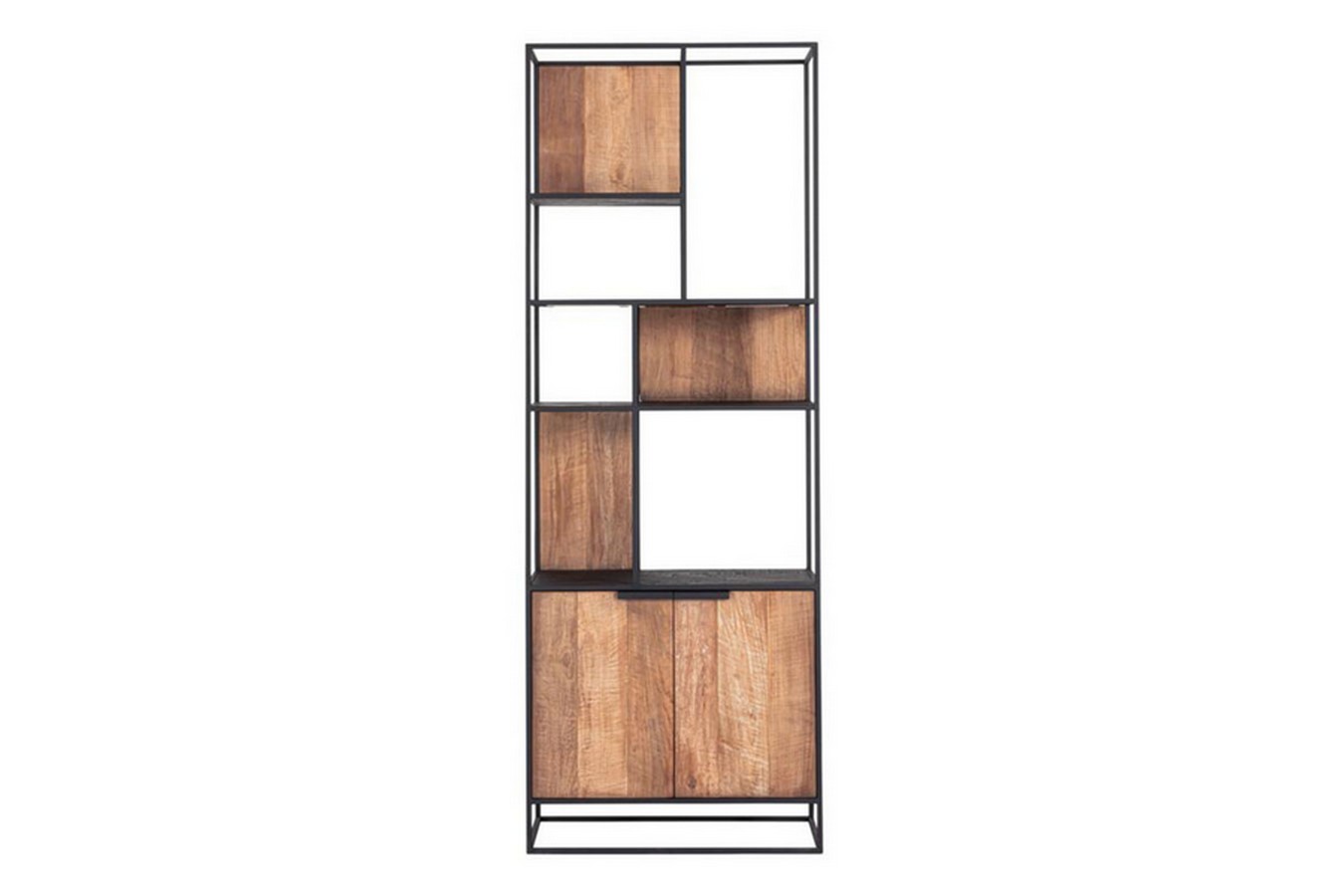 Regal Cosmo Teak Metall 220x80 cm