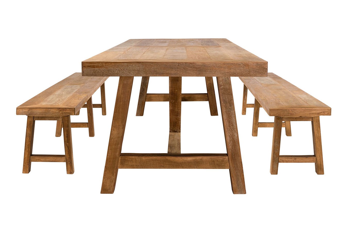 Esstisch Ibiza Teakholz 250 x 100 cm
