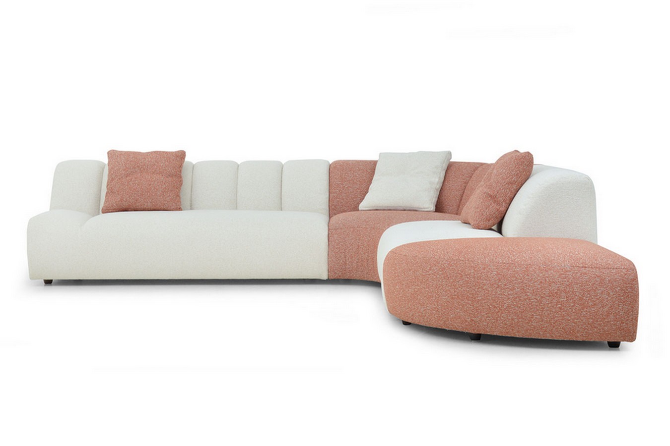 Sofakombination Diva zweifarbig B 314 cm