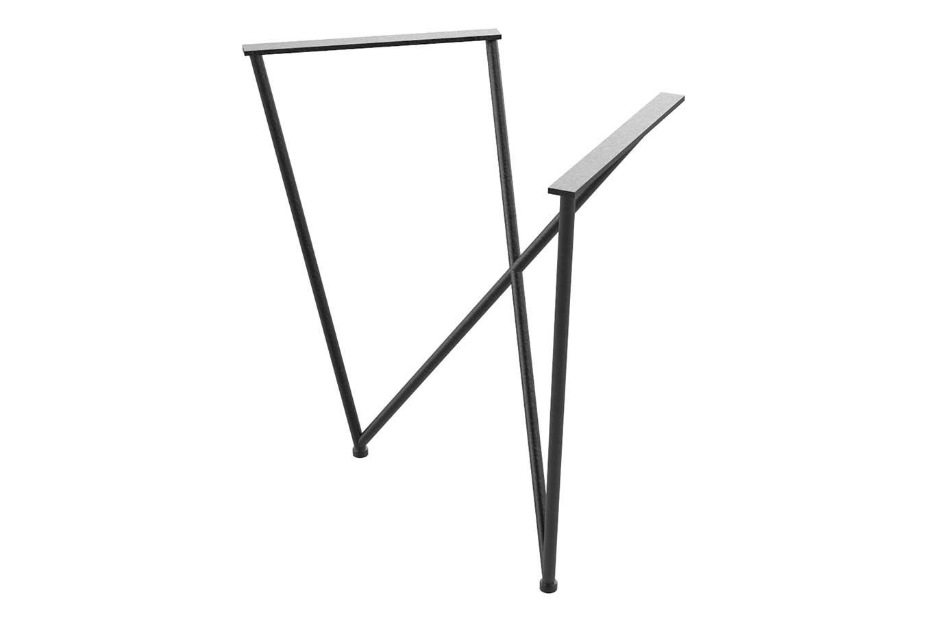 Tischgestell Tris Set schwarz