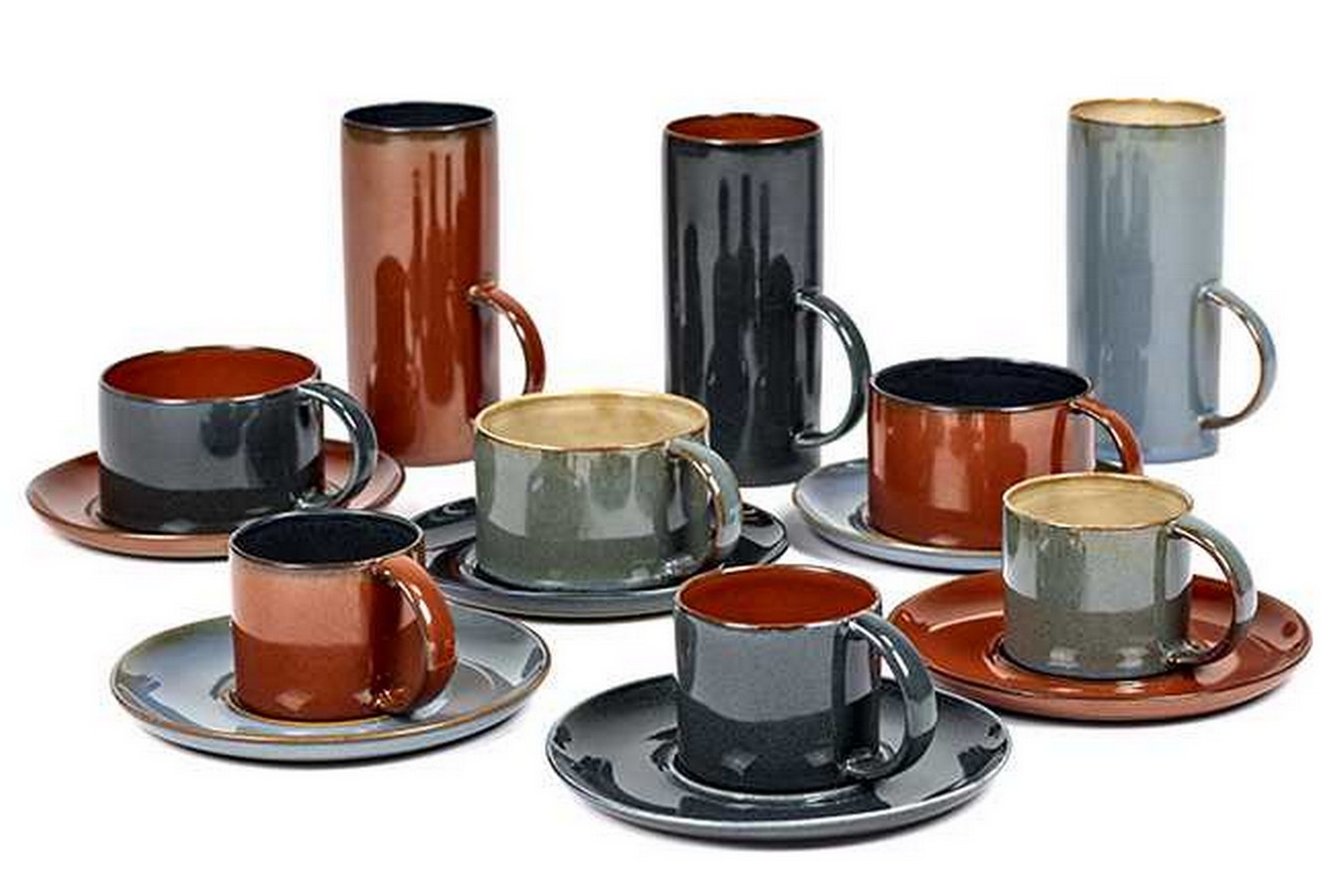 Unterteller Kaffeetasse Terres de Reves blau