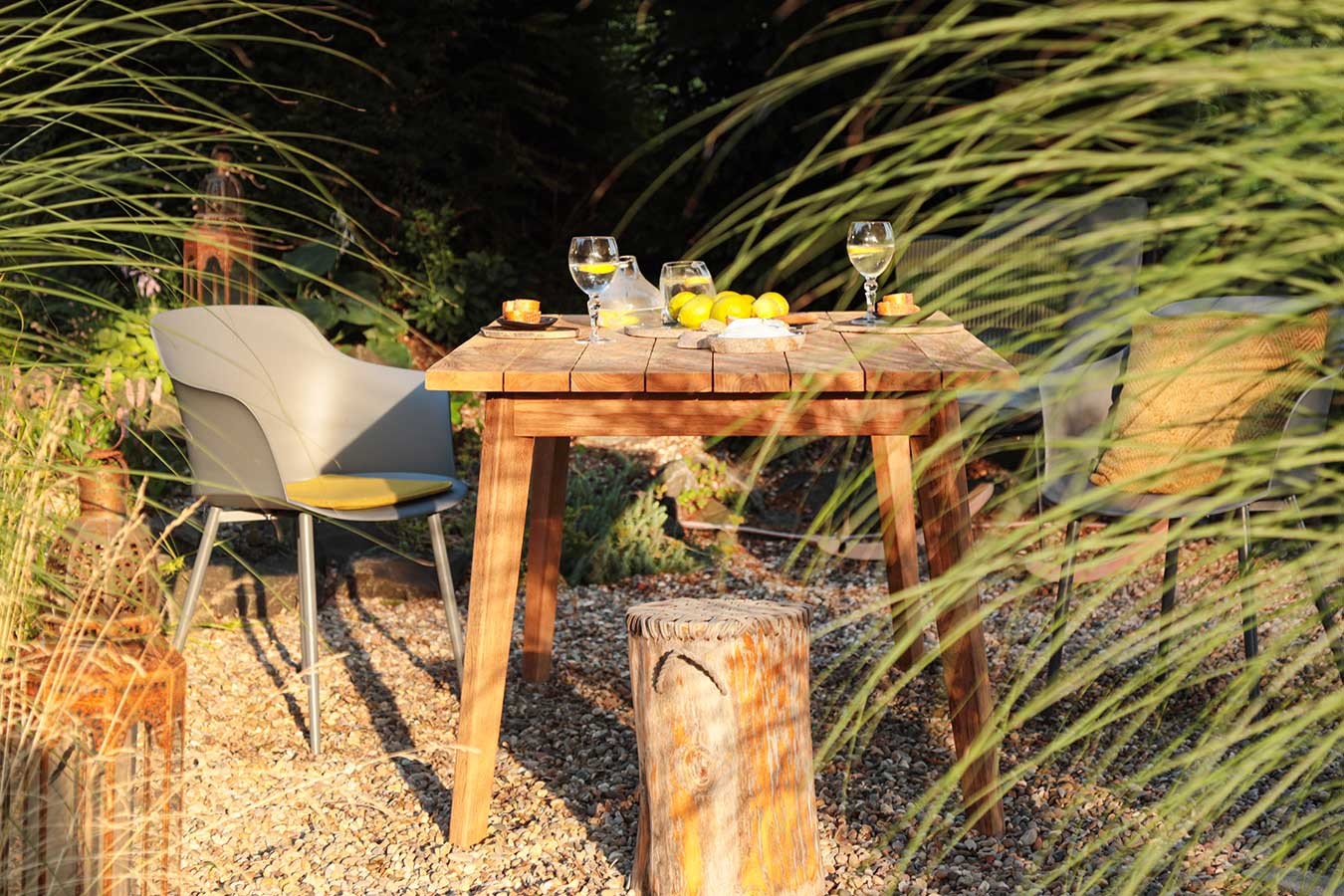 Gartentisch Kylie Teak massiv 160 cm