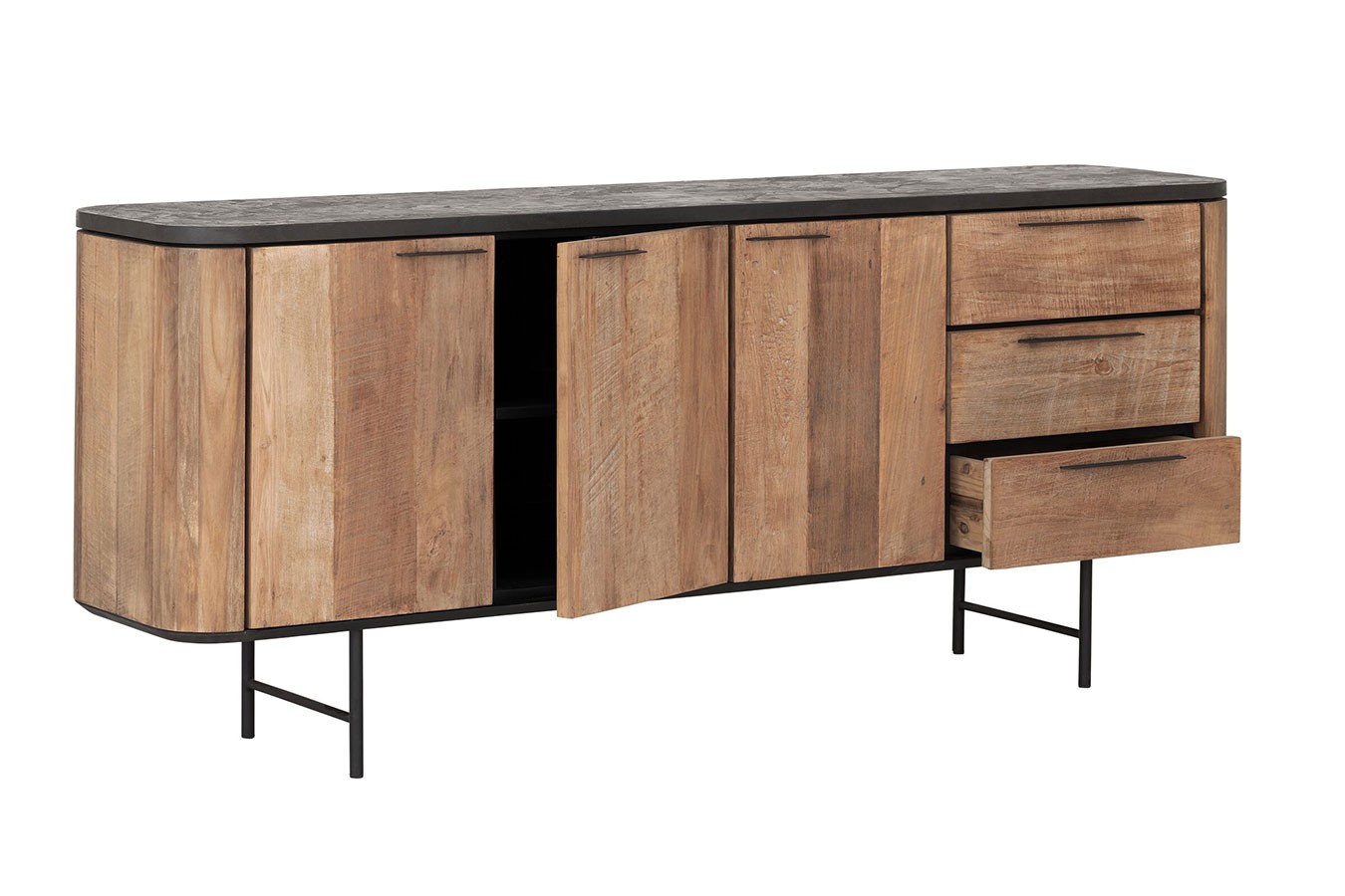 Anrichte Soho Teak natur B 200 cm