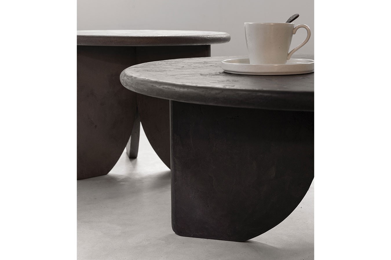 Couchtisch Set Melo Air Mortex schwarz