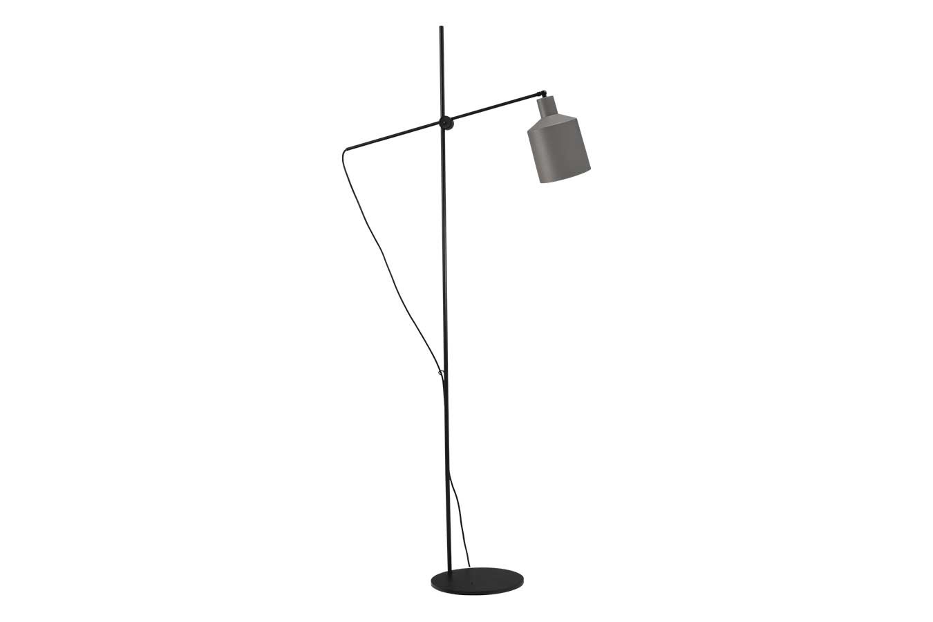 Stehlampe Boo grau schwarz