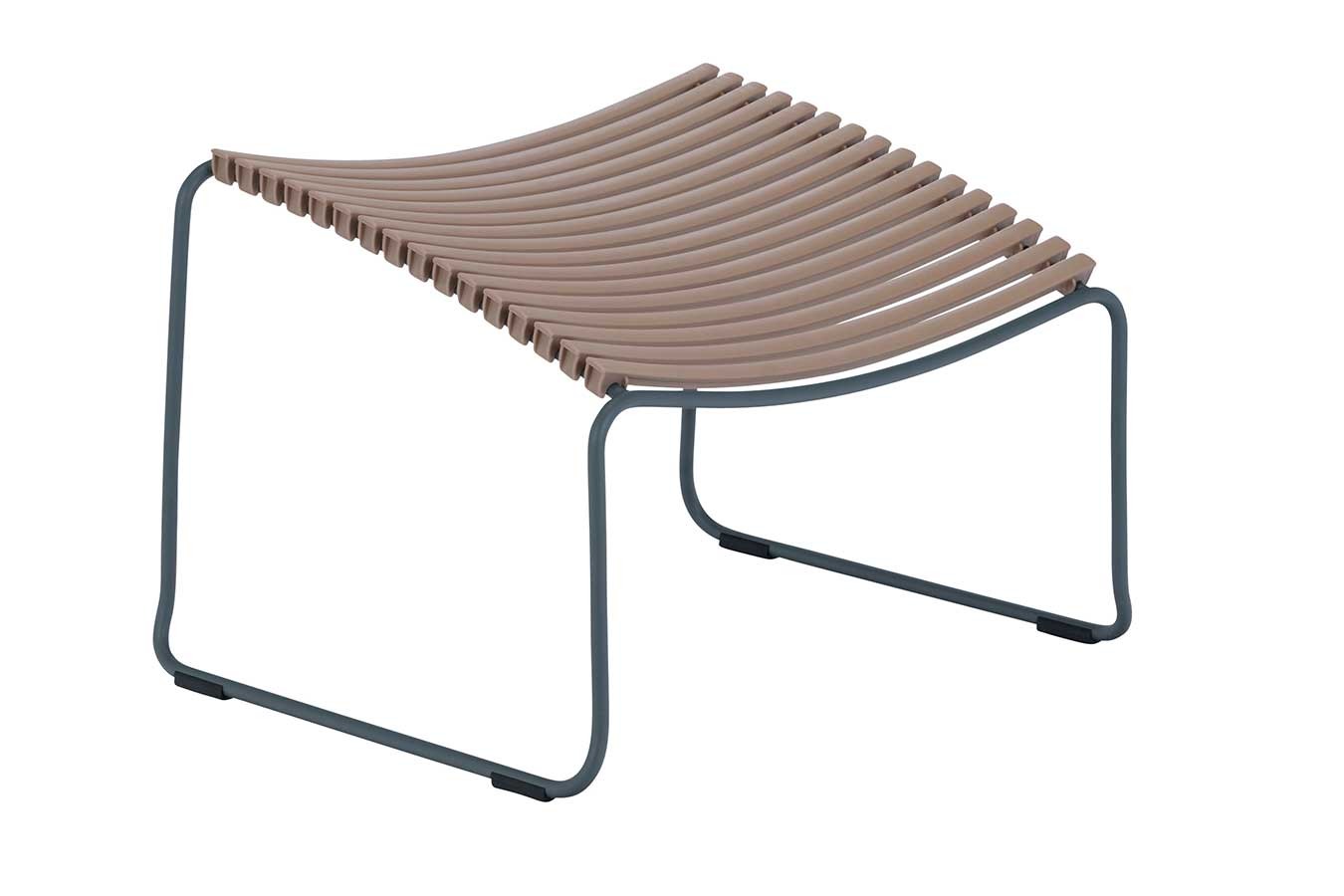 Fussauflage Hocker Click hellbraun