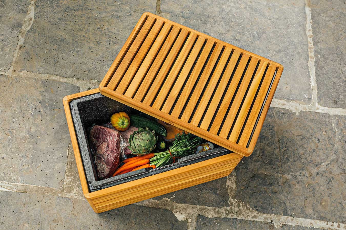 Ofyr Kühlbox Teakholz
