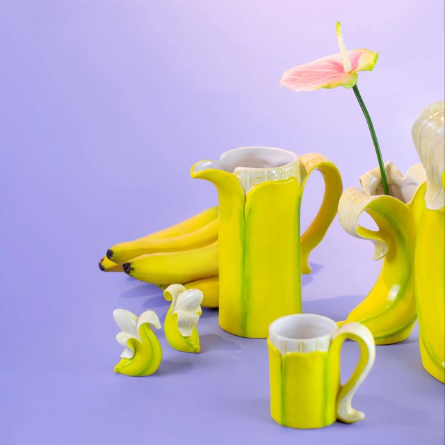 Karaffe Banana Romance gelb