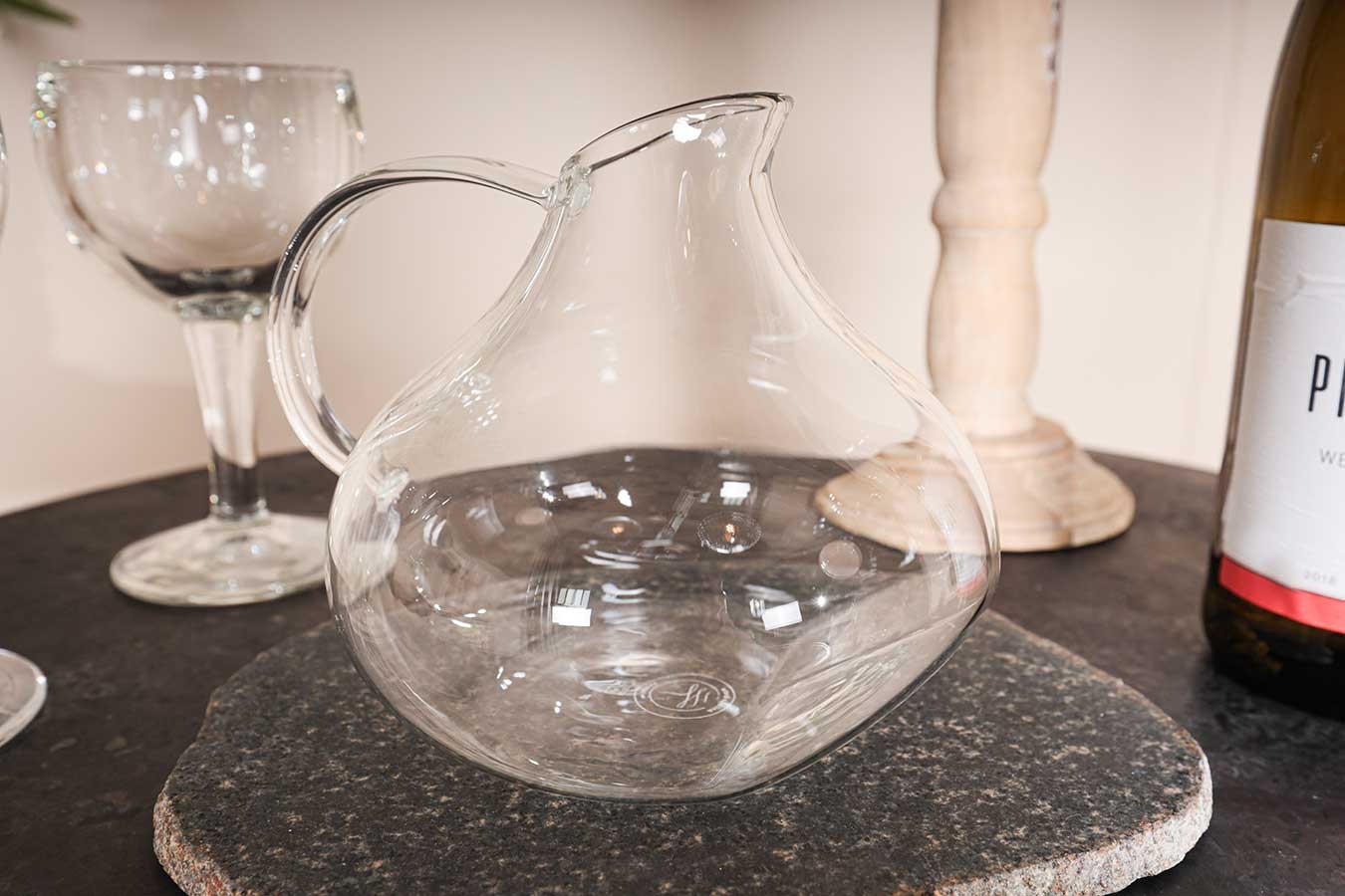 Glaskrug No 3 Glas transparent