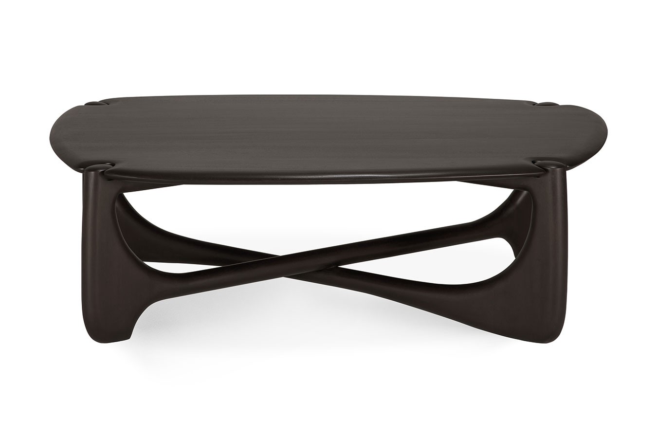 Couchtisch PI Mahagoni lackiert braun B 134 cm