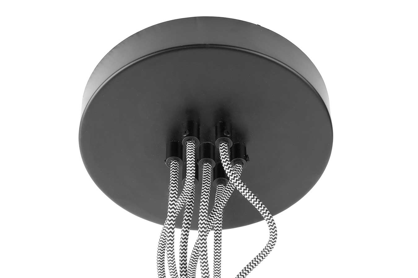 Hängelampe Amazon 7er Gummi schwarzH 25