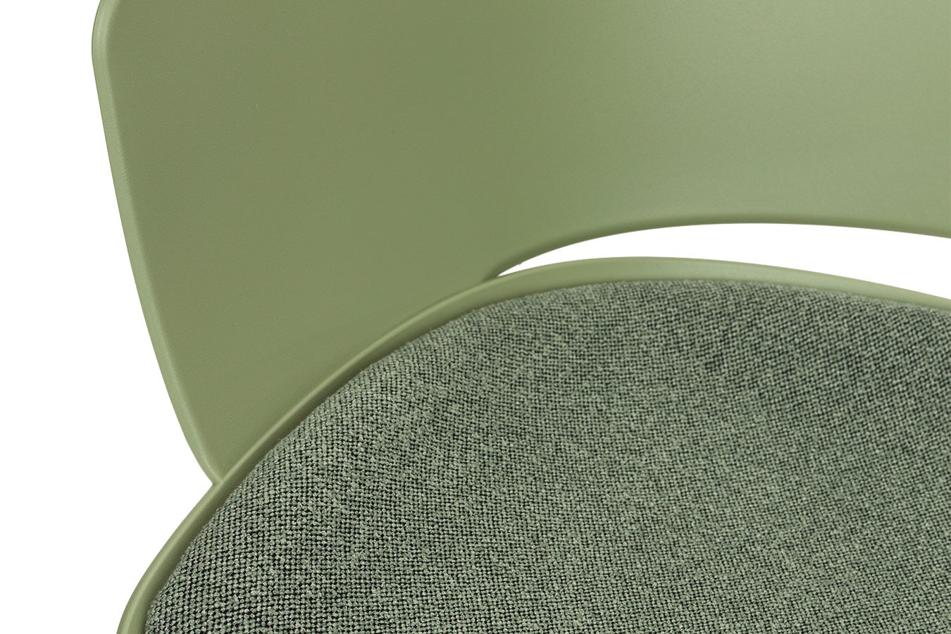Designerstuhl Jessi Kunststoff grün