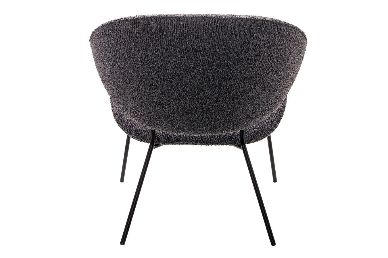 Sessel Alvaro Lounge Bouclé grau