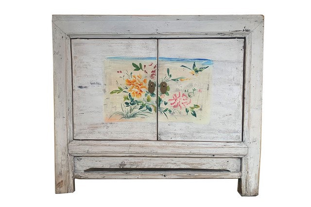 Anrichte Shanxi weiß flower 105cm