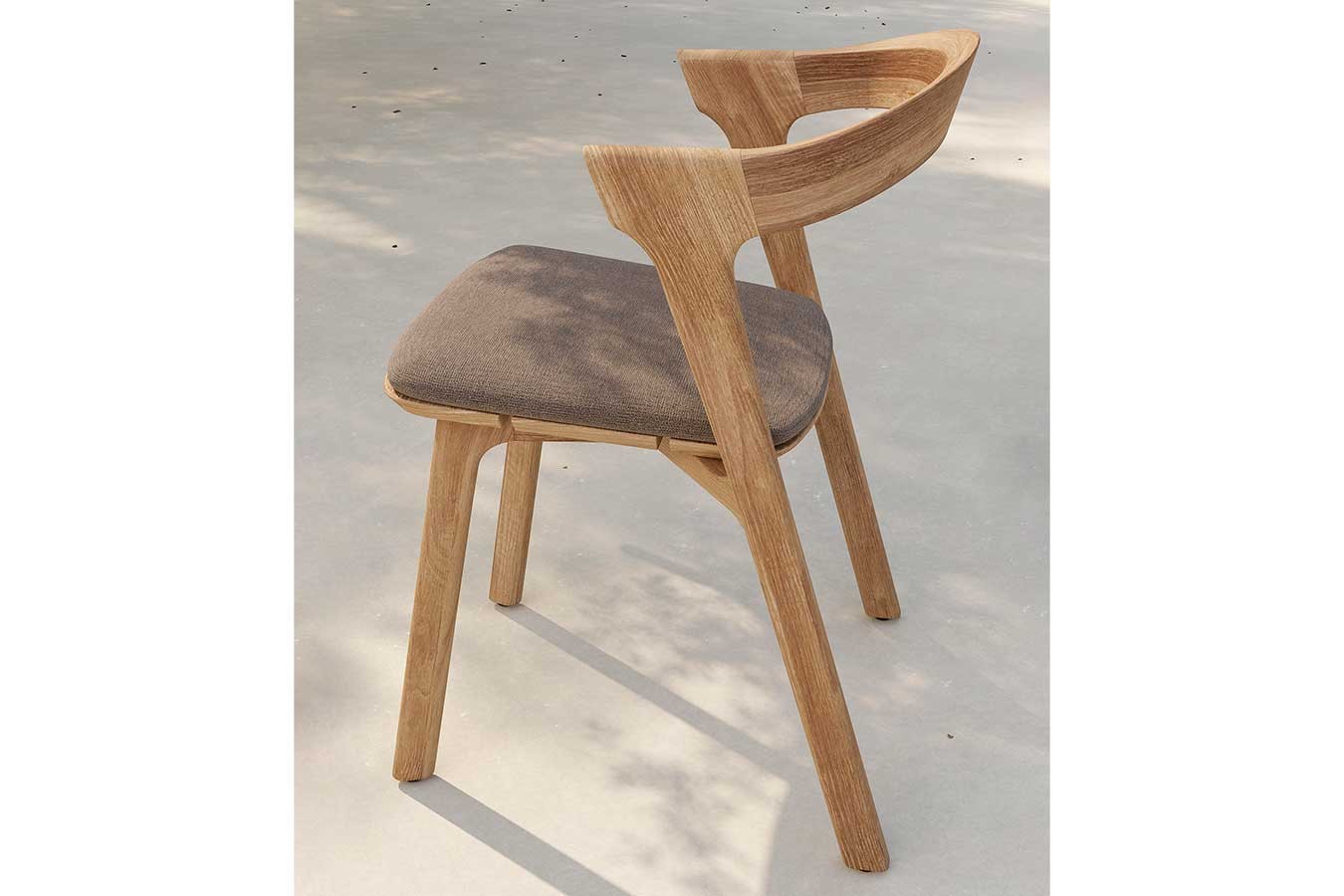 Outdoor Stuhl Bok Teakholz massiv