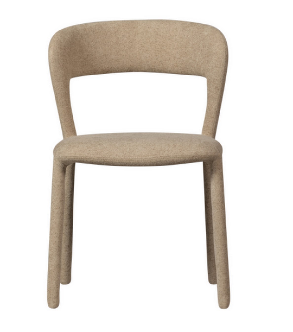 Designerstuhl Noble Stoff sand