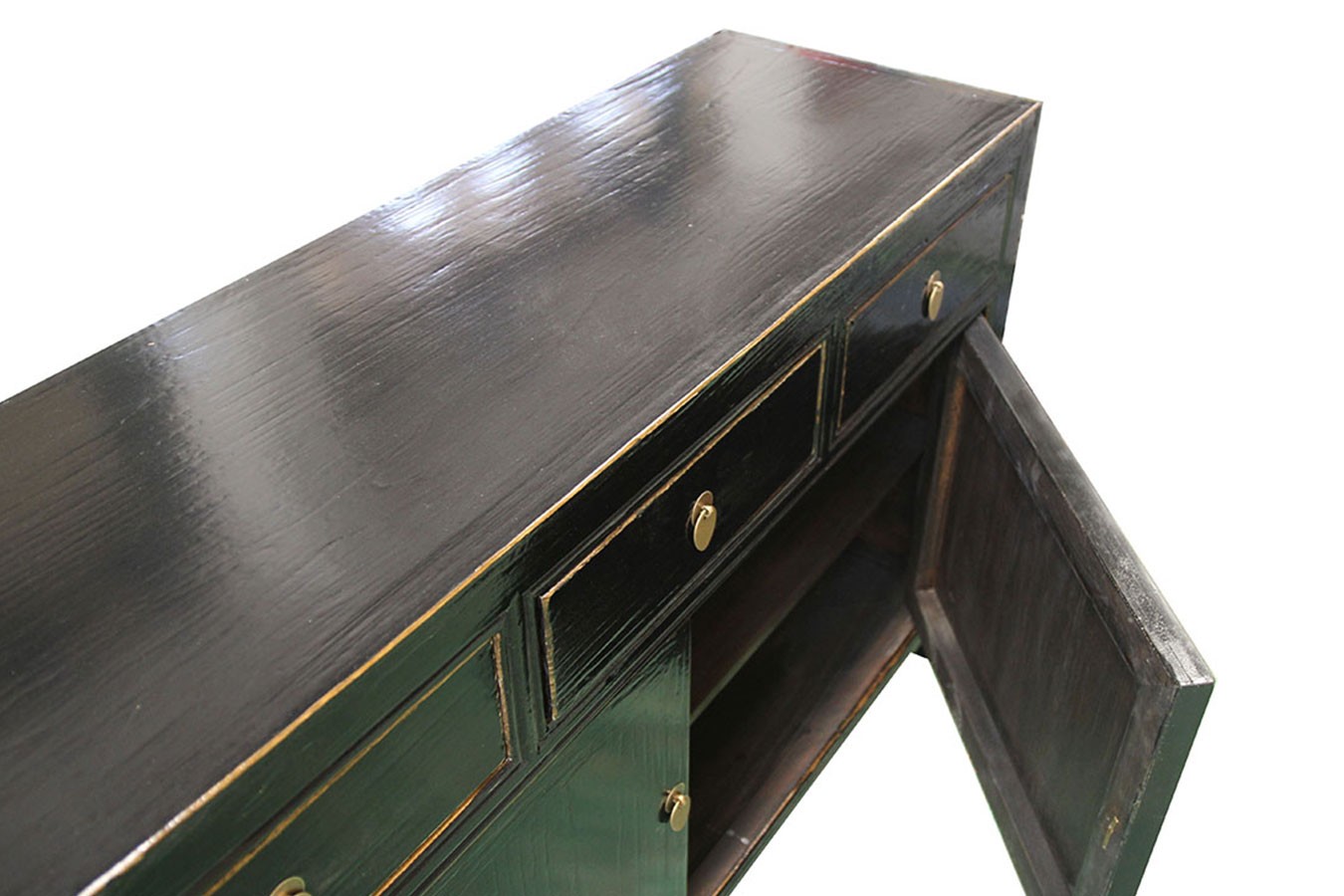 Sideboard schwarz 135 cm