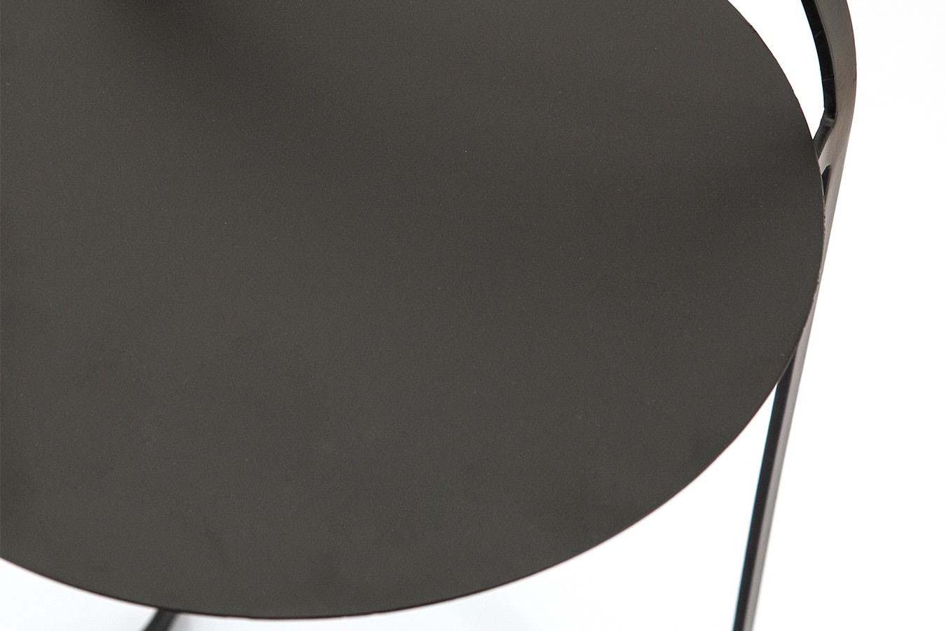 Beistelltisch Garcon Metall schwarz