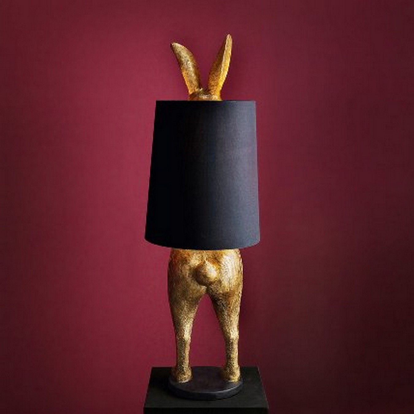 Stehlampe Rabbit gold/schwarz