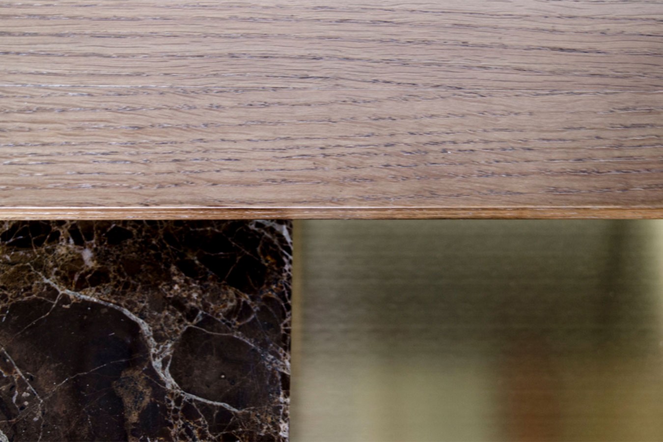 Couchtisch Architect Metall gold klein