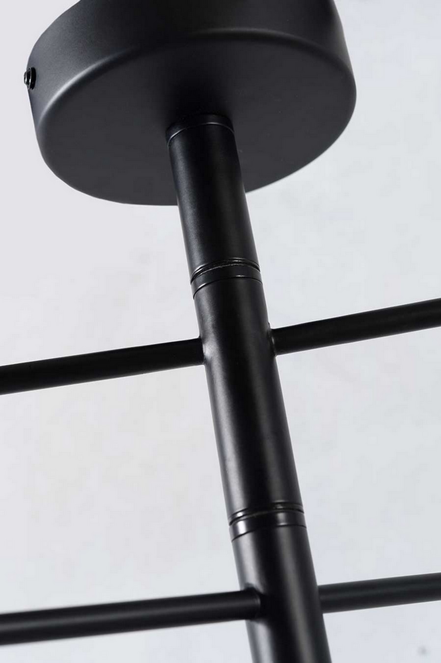 Deckenlampe Izmir Eisen schwarz