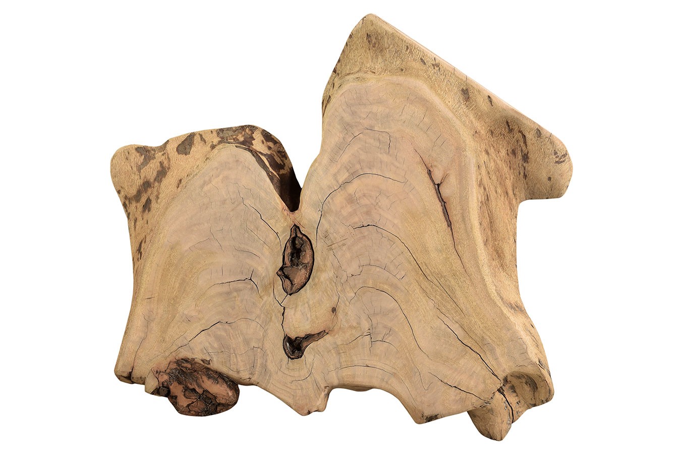 Mangoholz Monolith 80x77 cm