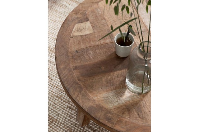 Couchtisch Ibiza Teak D 90 cm