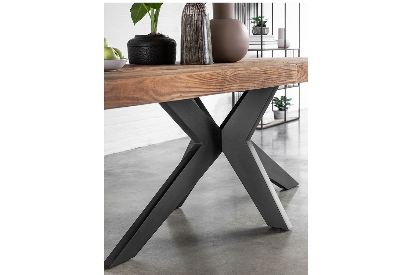 Esstisch Newton Teak natur B 220 cm