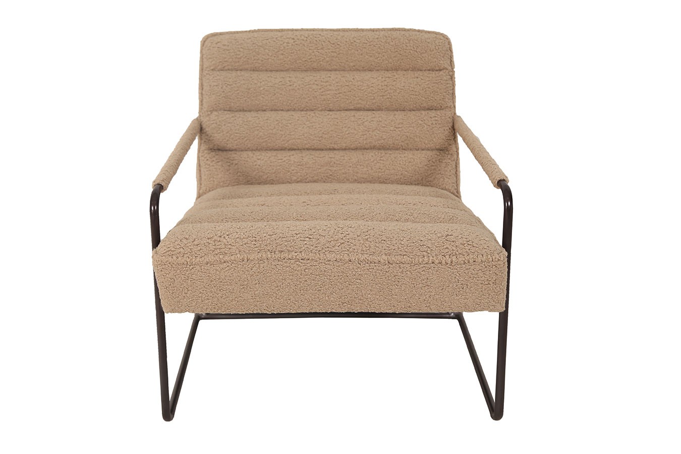 Lounge Sessel Marco Century Boucléstoff camel