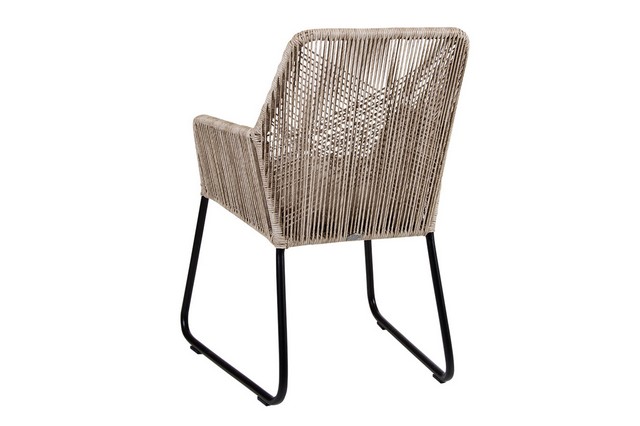 Gartenstuhl mit Auflage Midway beige