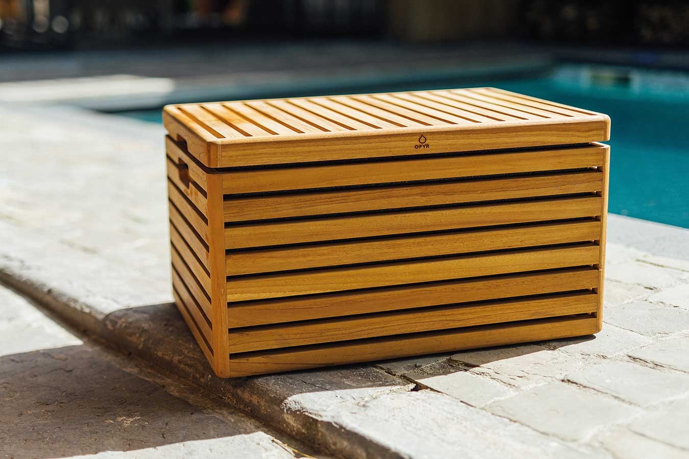 Ofyr Kühlbox Teakholz