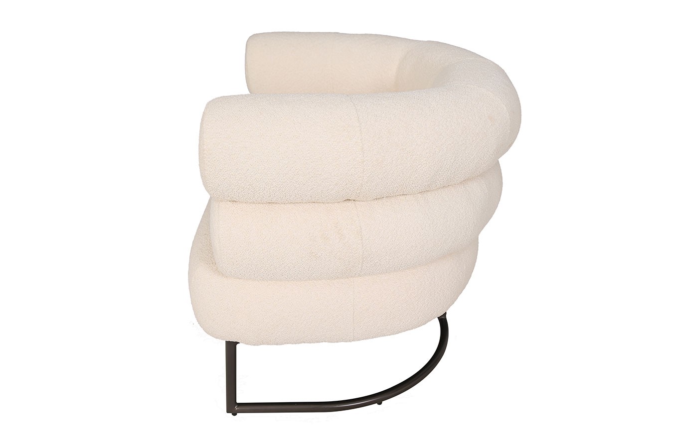 Club Sessel Marco Cosmopolitan Boucléstoff creme