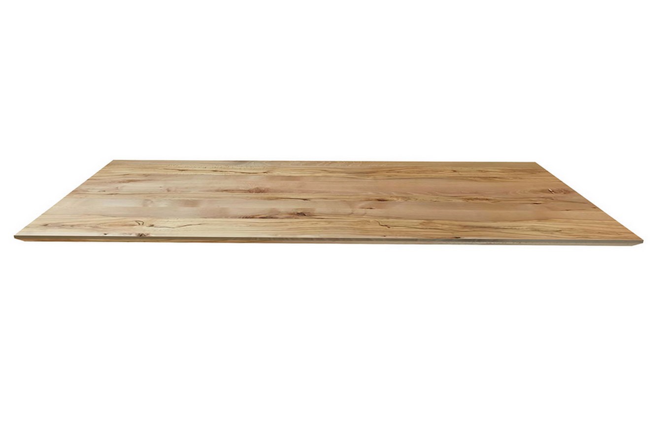 Tischplatte 3 cm Wildbuche massiv schweizer Kante ab 60 cm konfigurierbar