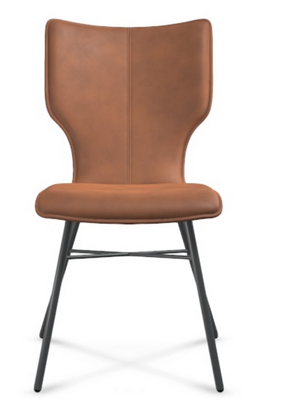 Stuhl Joni Leder cognac h 91 cm