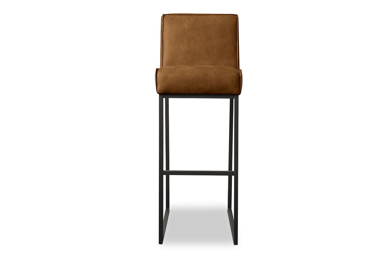 Barstuhl Zonda Leder Medium cognac