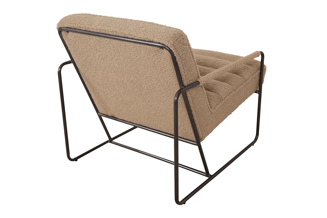 Lounge Sessel Marco Century Boucléstoff camel