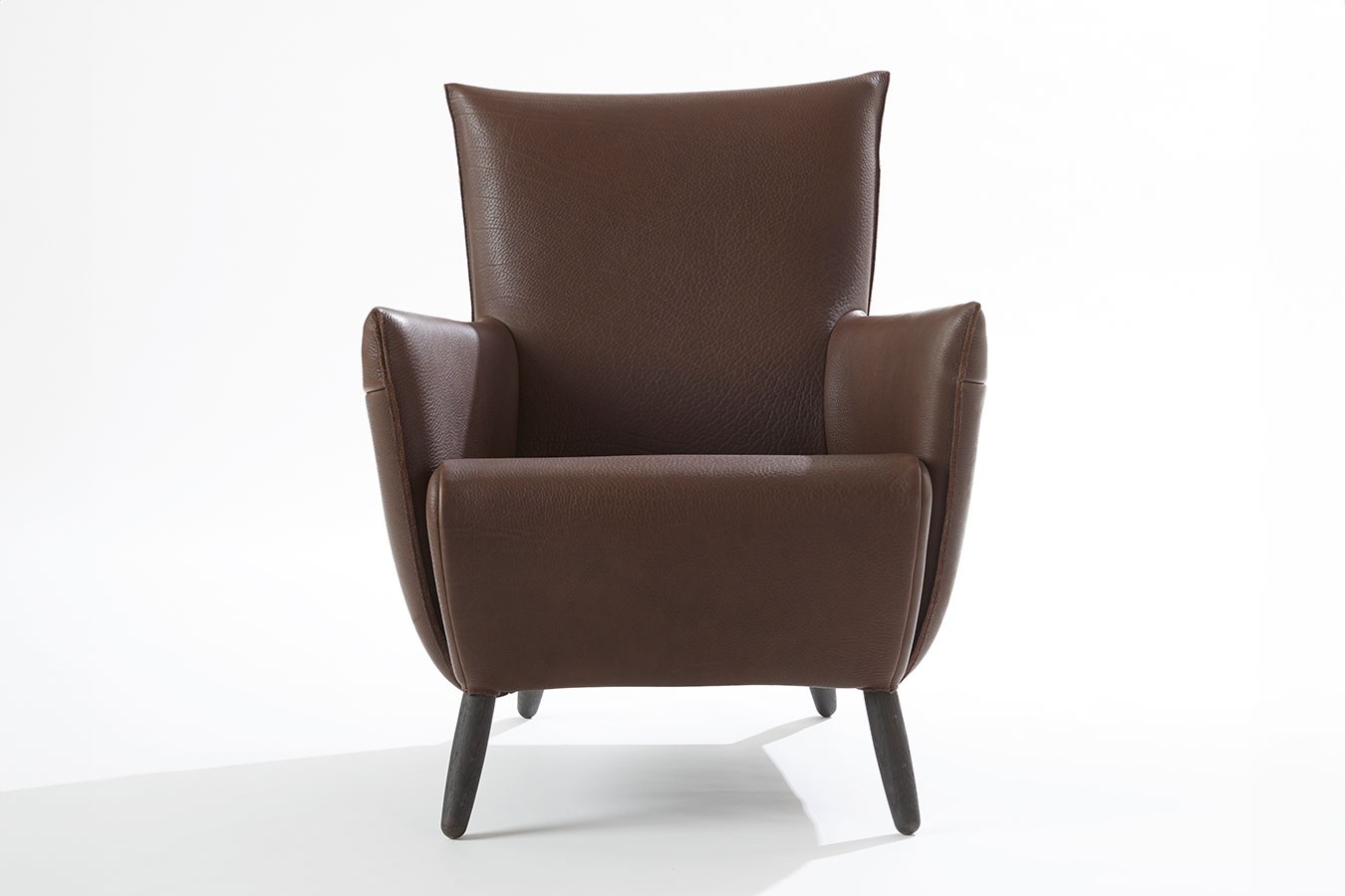 Loungesessel Cheo Leder braun
