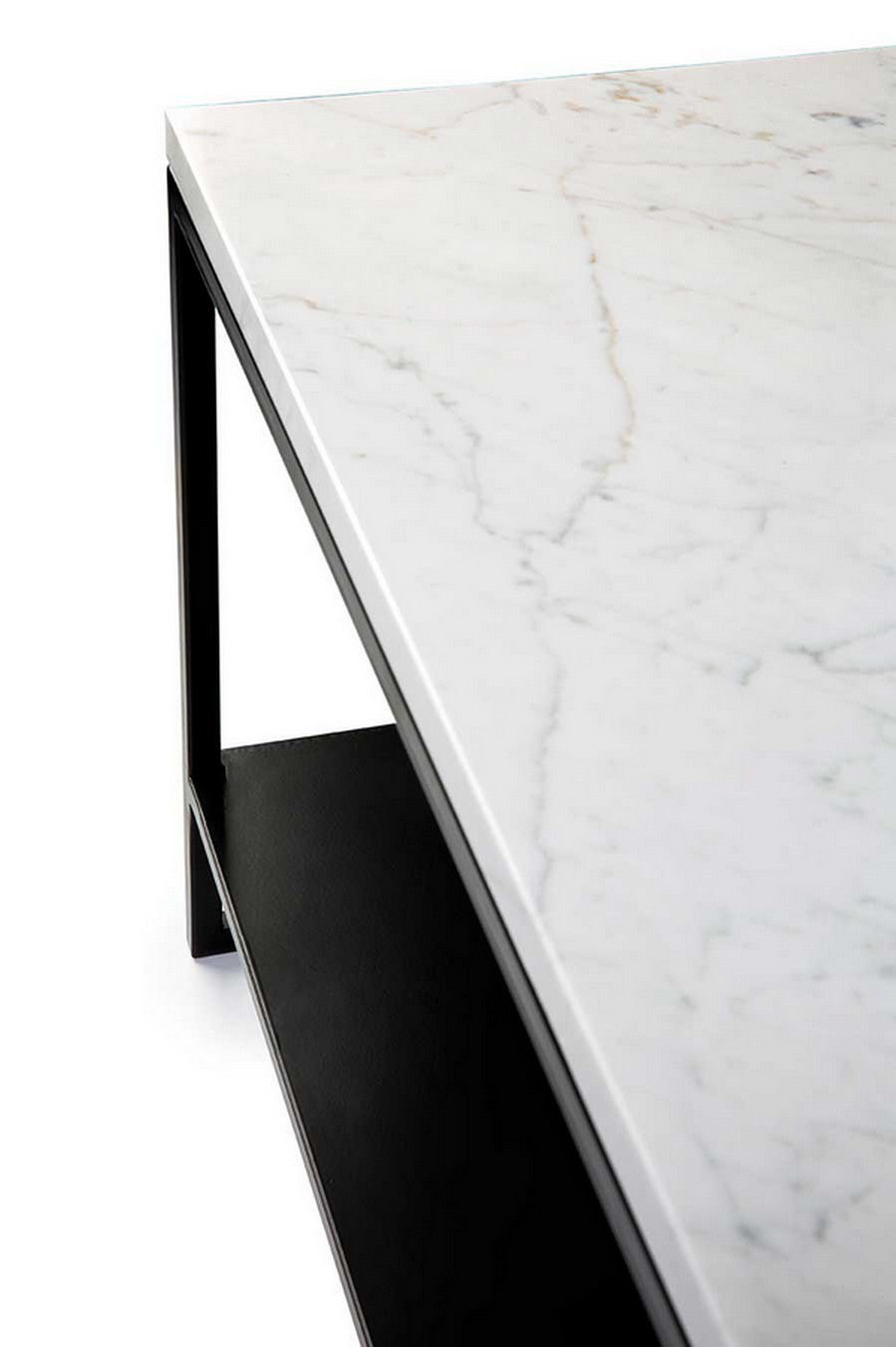 Couchtisch Stone Marmor weiss B 120 cm