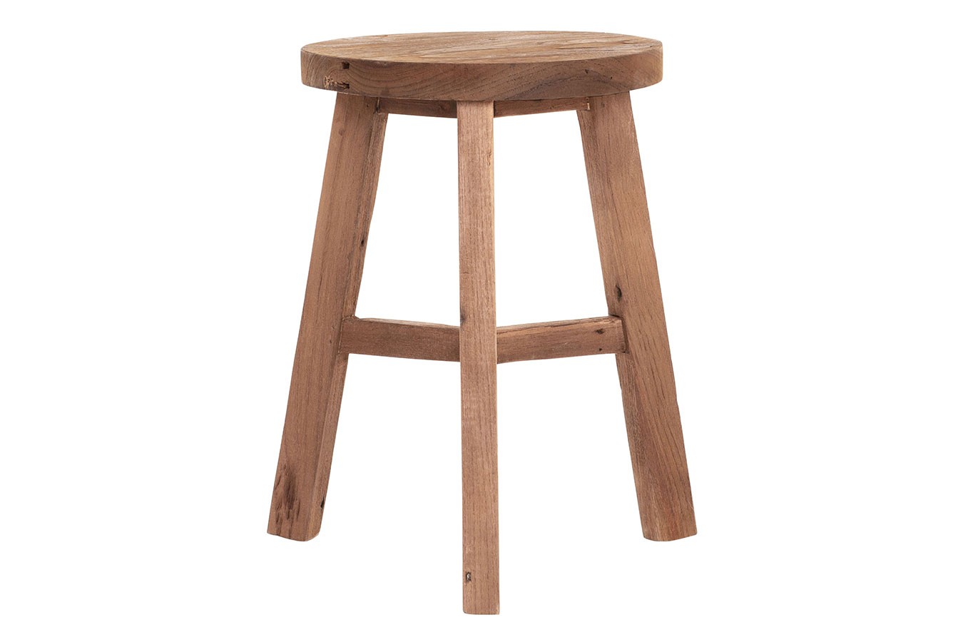 Beisteller Easy Teakholz rund