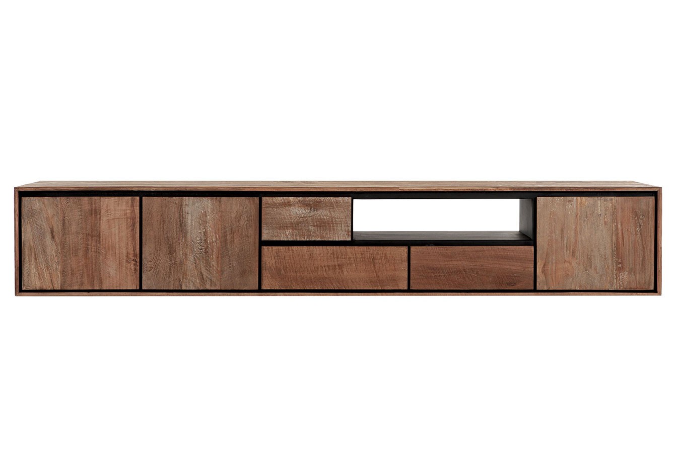 TV-Regal Metropole Teak natur B 235 cm