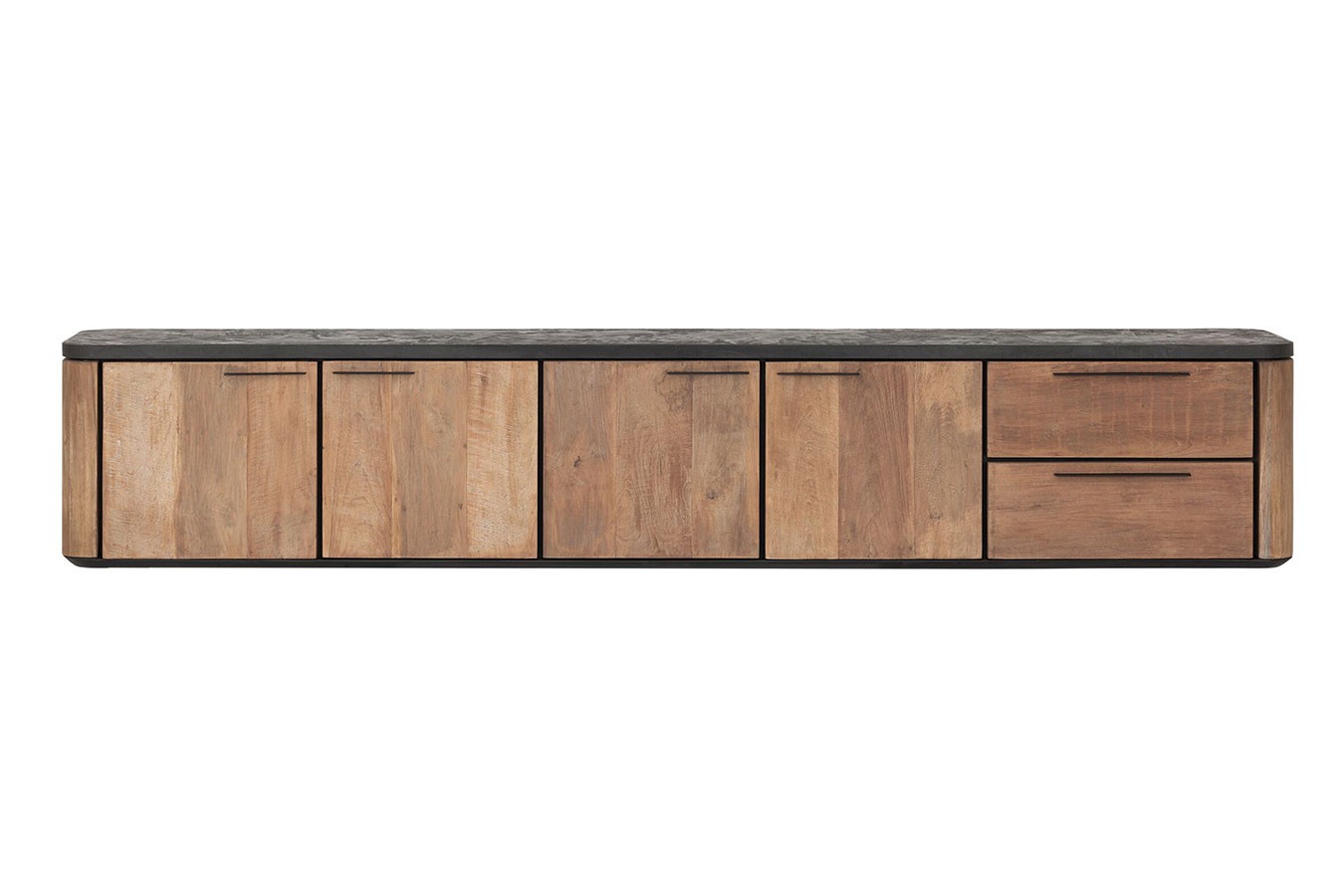 TV-Board Soho hängend Teak B 230 cm