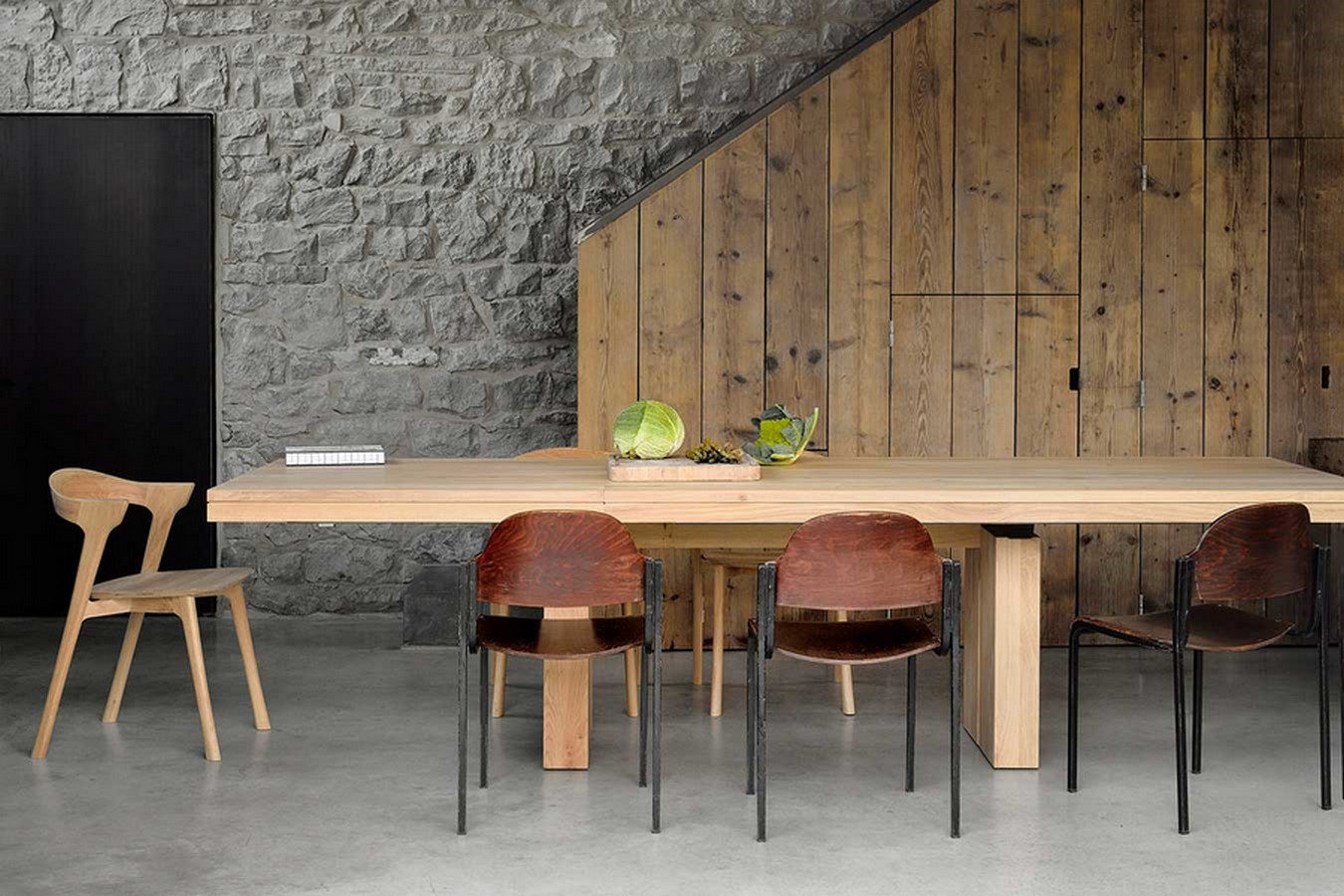 Ausziehtisch Double Eiche massiv 200 > 300 cm