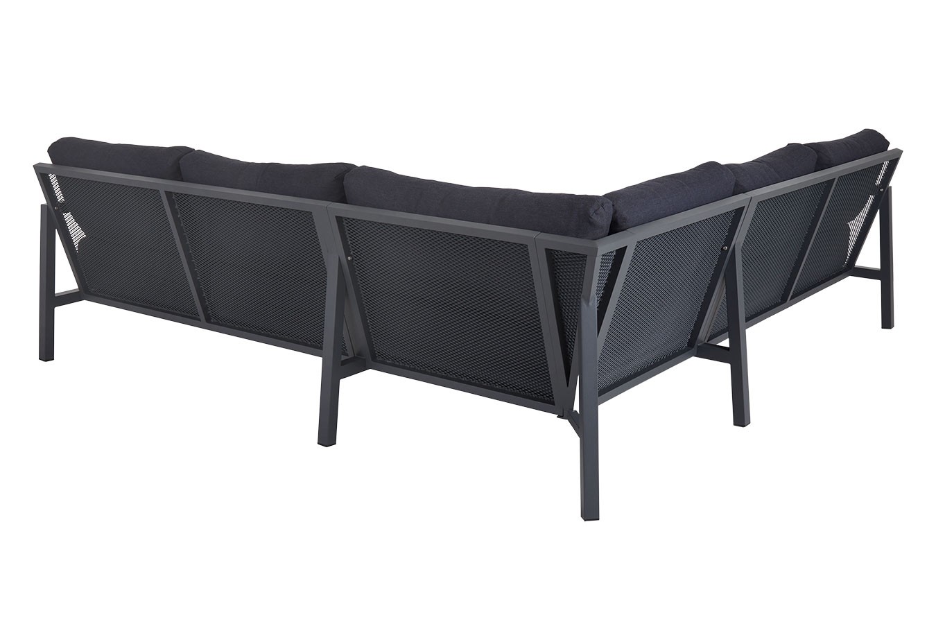 Outdoor Loungeset Skalfort grau