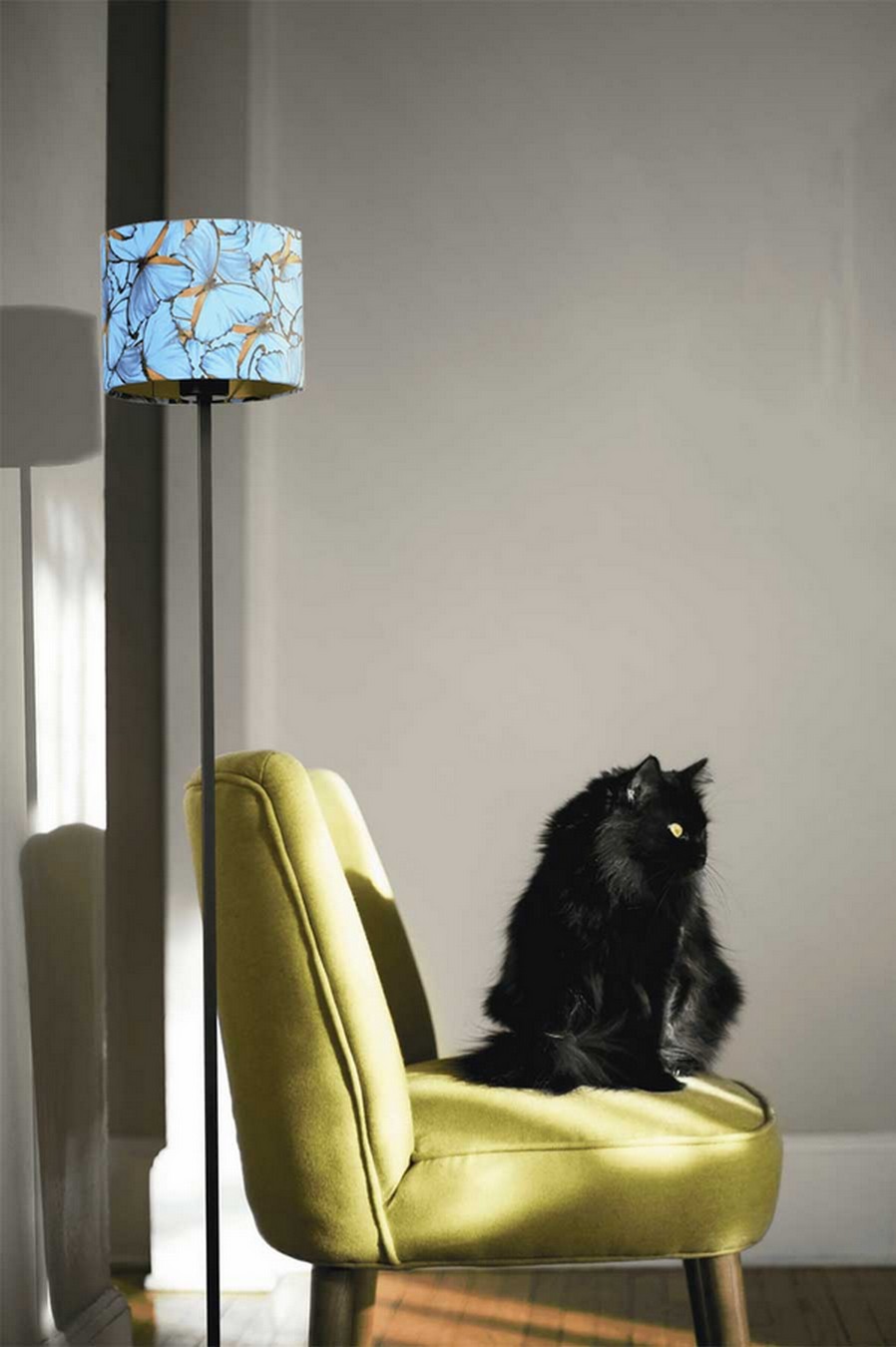 Stehlampe butterfly H 150 cm