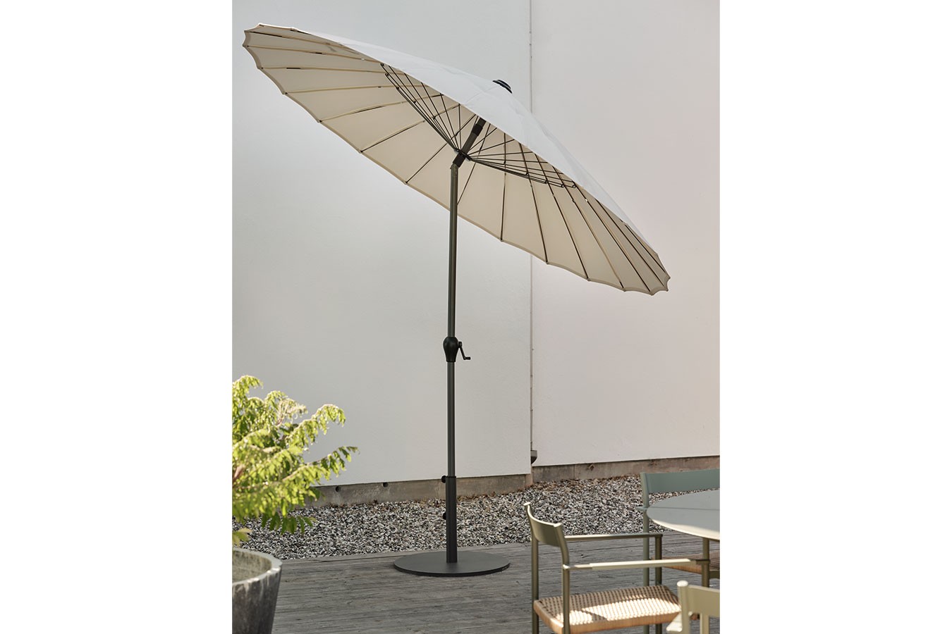 Sonnenschirm Shanghai beige D 270 cm