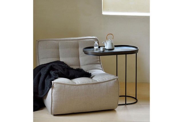 Couchtischgestell hoch oval B 69 cm