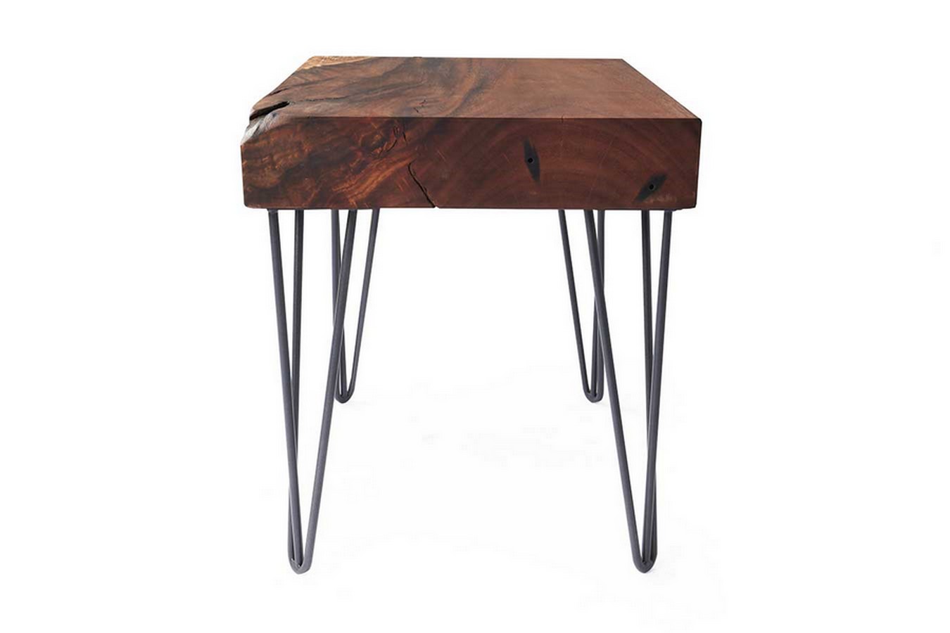 Beistelltisch Massivholz Suar ca 60*40 cm