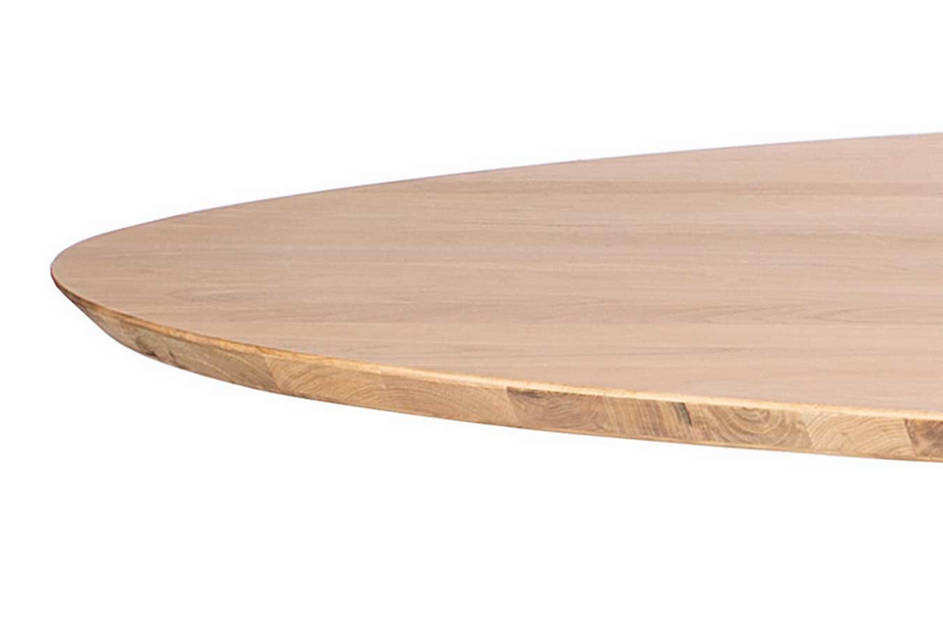 Esstisch Mikado Eiche massiv oval B 267 cm