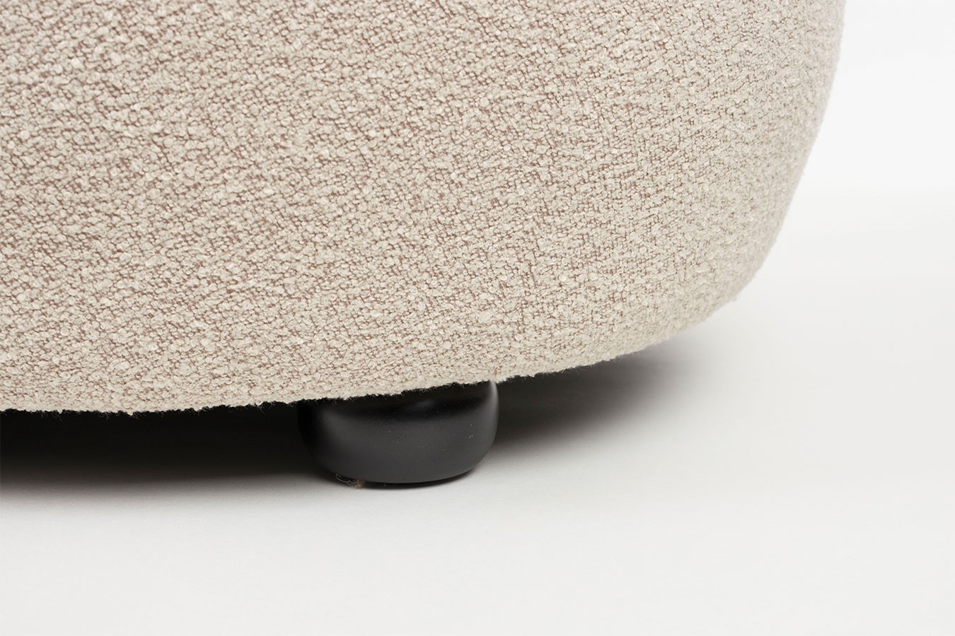 Sofa Noxx 2 Sitzer Boucle Stoff beige