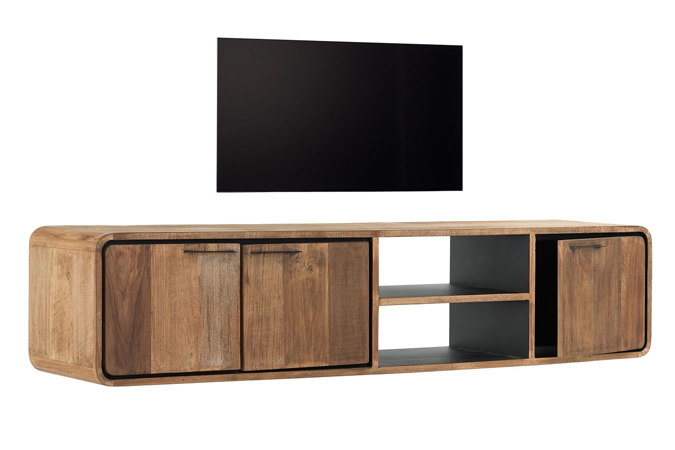 TV-Board hängend Evo Teak B 185 cm